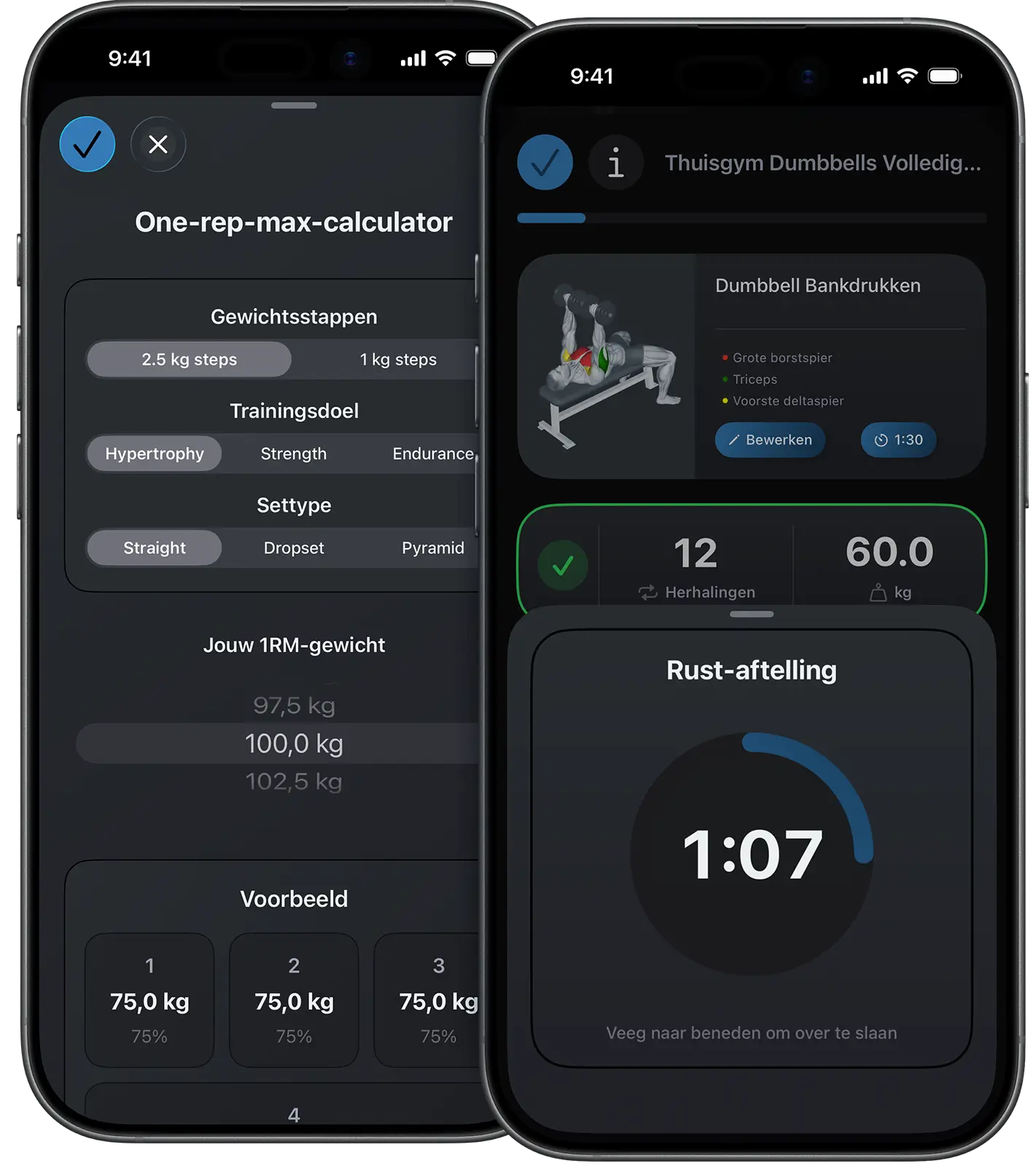 VigiGym 1RM Calculator