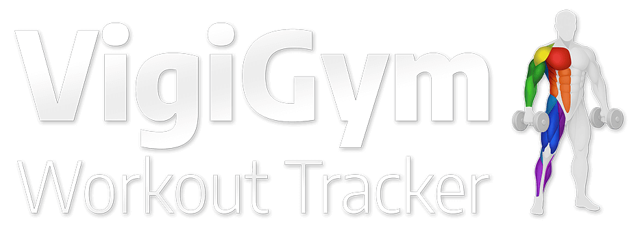 VigiGym Workout Tracker logo – smart fitness app for custom workout planning