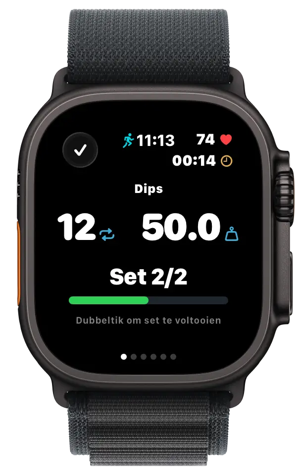 VigiGym Apple Watch – Bekijk je workout statistieken