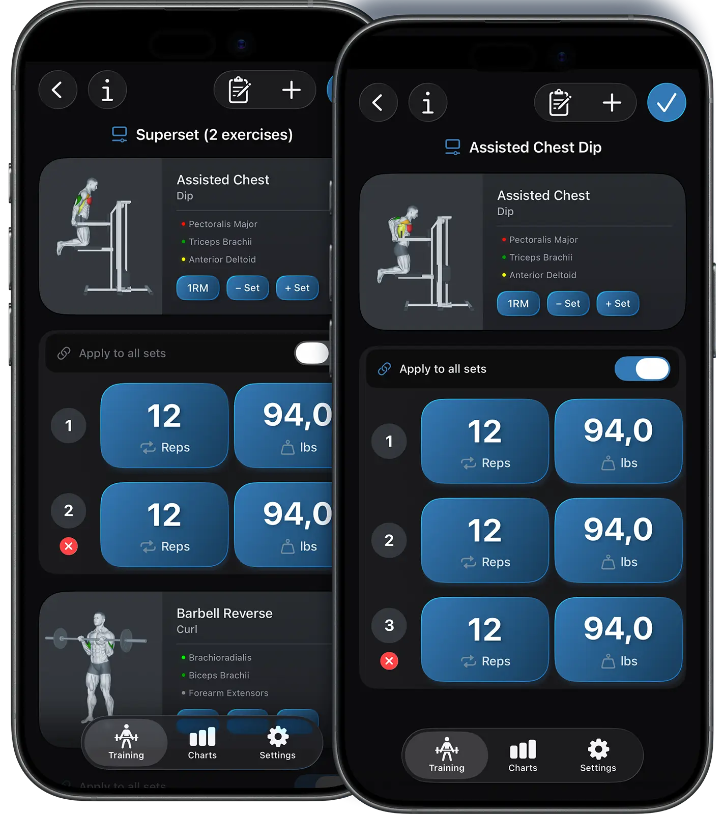 VigiGymで完璧なトレーニングを構築