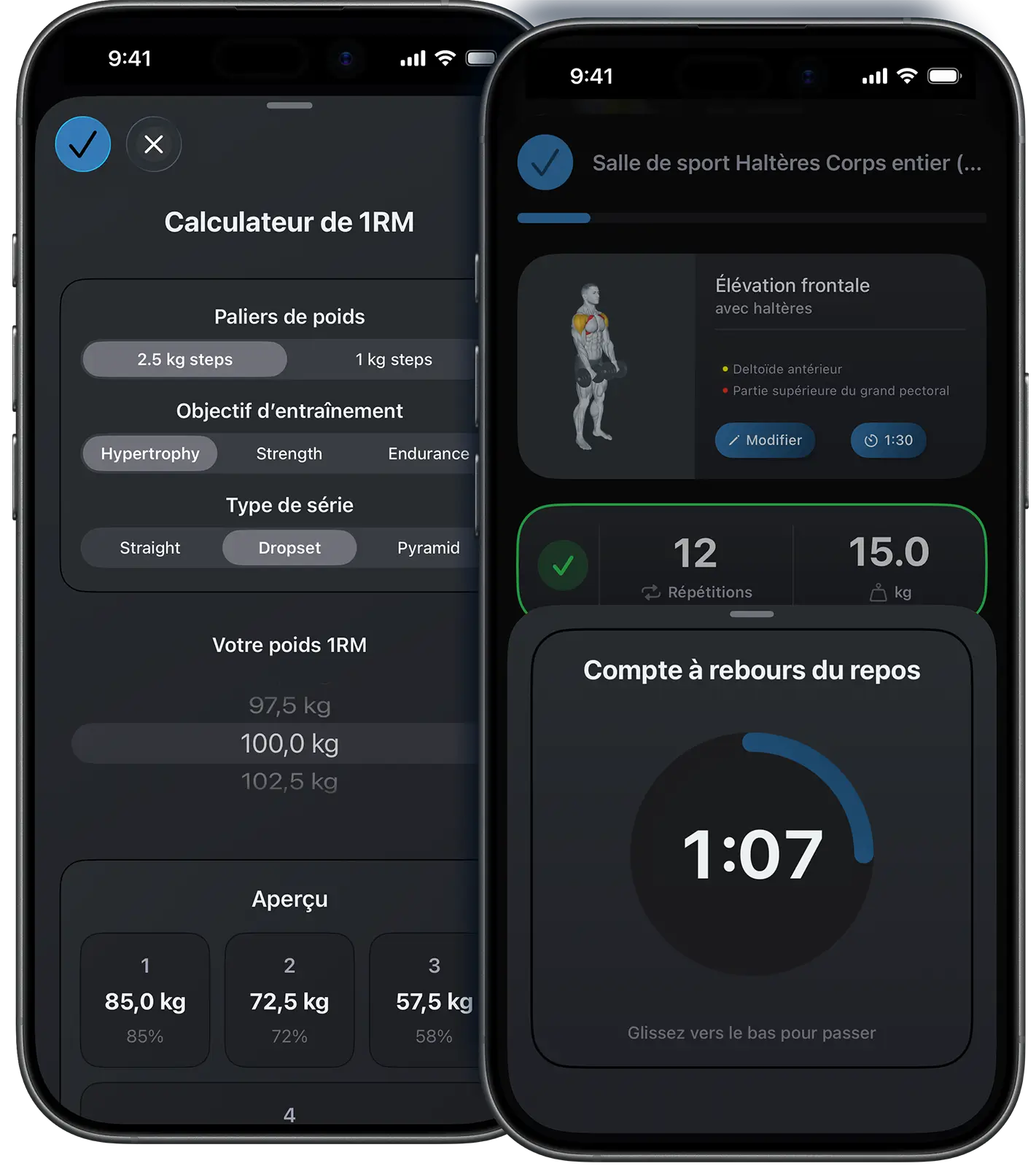 Calculateur 1RM VigiGym