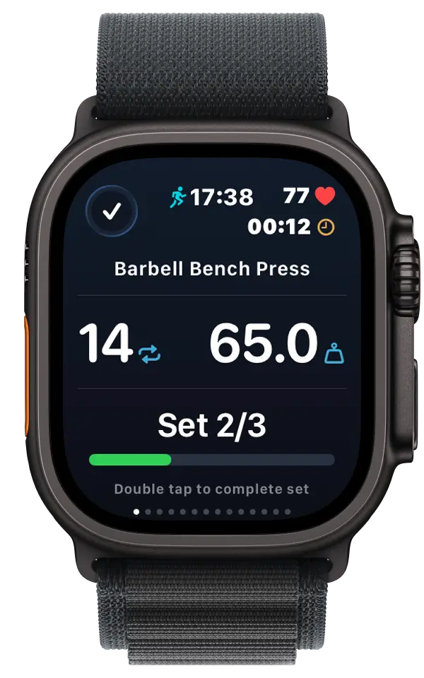 VigiGym Apple Watch – Track workout values and performance